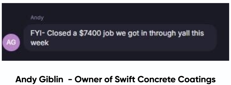 Andy Giblin — Swift Concrete Coatings