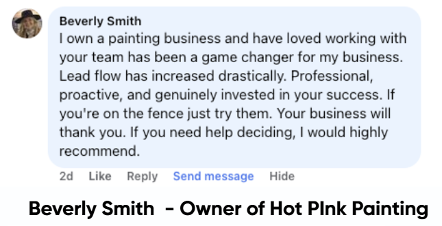 Beverly Smith — Hot Pink Painting